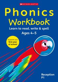 Book Cover for Phonics Workbook Ages 4-5 by Rachel Russ