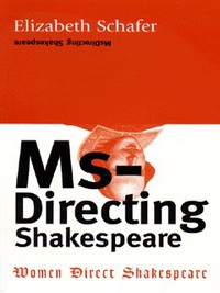 Book Cover for Ms-Directing Shakespeare by Elizabeth Schafer