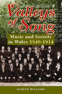 Book Cover for Valleys of Song by Gareth Williams