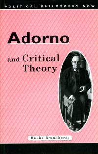 Book Cover for Adorno and Critical Theory by Hauke Brunkhorst