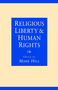 Book Cover for Religious Liberty and Human Rights by Mark Hill