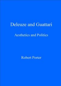 Book Cover for Deleuze and Guattari by Robert Porter
