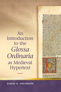 Book Cover for An Introduction to the 'Glossa Ordinaria' as Medieval Hypertext by David Salomon
