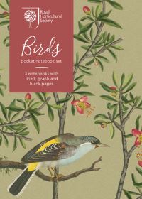 Book Cover for RHS Birds Pocket Notebook Set by Royal Horticultural Society