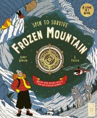 Book Cover for Spin to Survive: Frozen Mountain by Emily Hawkins