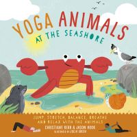 Book Cover for Yoga Animals at the Seashore by Christiane Kerr, Jason Hook
