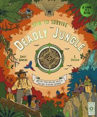 Book Cover for Deadly Jungle by Emily Hawkins