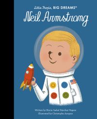 Book Cover for Neil Armstrong by Ma Isabel Sánchez Vegara