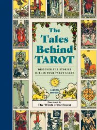 Book Cover for The Tales Behind Tarot by Alison Davies