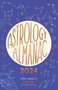 Book Cover for The Astrology Almanac 2024 by Emma Howarth