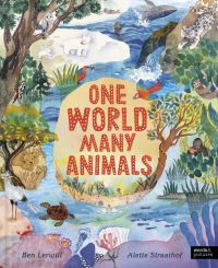Book Cover for One World, Many Animals by Ben Lerwill