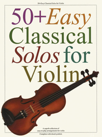 Book Cover for 50+ Easy Classical Solos for Violin by Hal Leonard Corp