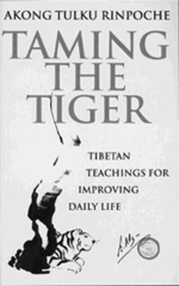 Book Cover for Taming the Tiger by Akong Tulku