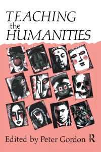Book Cover for Teaching the Humanities by Peter Gordon