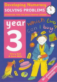 Book Cover for Developing Numeracy. Solving Problems by Hilary Koll, Steve Mills