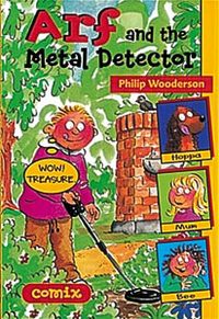Book Cover for Arf and the Metal Detector by Philip Wooderson