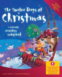 Book Cover for The Twelve Days of Christmas by Jane Sebba, Samantha Bakhurst