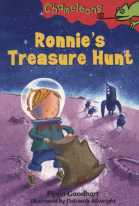 Book Cover for Ronnie's Treasure Hunt by Pippa Goodhart, Deborah Allwright