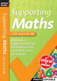 Book Cover for Supporting Maths for Ages 9-10 by Andrew Brodie