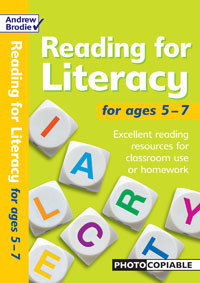 Book Cover for Reading for Literacy for Ages 5-7 by Andrew Brodie, Judy Richardson