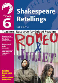 Book Cover for Shakespeare Retellings by Sue Chapple