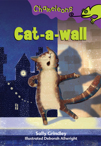 Book Cover for Cat-a-Wall by Sally Grindley, Deborah Allwright