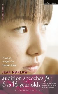 Book Cover for Audition Speeches for 6 to 16 Year Olds by Jean Marlow