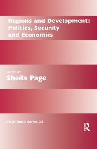 Book Cover for Regions and Development by Sheila Page, European Association of Development Research and Training Institutes