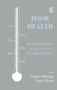Book Cover for Poor Health by Virginia Berridge, Stuart S Blume