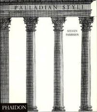 Book Cover for Palladian Style by Steven Parissien