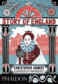 Book Cover for The Illustrated Story of England by Christopher Hibbert, Sean Lang