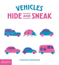 Book Cover for Vehicles Hide and Sneak by Bastien Contraire