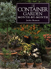 Book Cover for The Container Garden Month-by-Month by Jackie Bennett