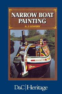 Book Cover for Narrow Boat Painting by A J Lewer