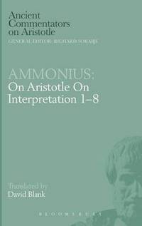 Book Cover for On Aristotle on Interpretation 1-8 by Ammonius, David L Blank