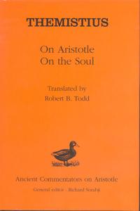 Book Cover for Themistius on Aristotle on the Soul by Themistius, R B Todd