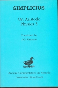 Book Cover for Simplicius on Aristotle Physics 5 by Simplicius, Barrie Fleet, Peter Lautner