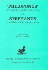 Book Cover for On Aristotle On the Soul 3.9-13 by John Philoponus, Stephanus