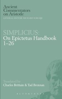 Book Cover for On Epictetus Handbook 1-26 by Simplicius, Charles Brittain, Tad Brennan