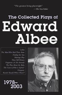 Book Cover for The Collected Plays of Edward Albee. Volume 3 1979-2003 by Edward Albee