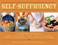 Book Cover for Self-Sufficiency by Abigail R Gehring