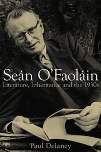 Book Cover for Sean O'Faolain by Paul Delaney