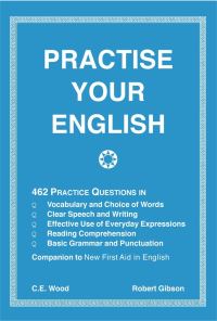 Book Cover for Practise Your English by Robert Gibson