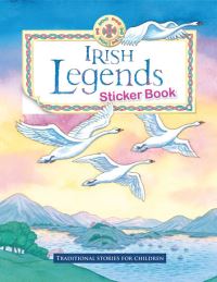 Book Cover for Irish Legends Sticker Book by Yvonne Carroll, Lucy Su