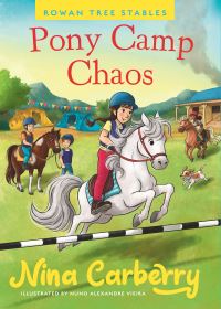 Book Cover for Pony Camp Chaos by Nina Carberry