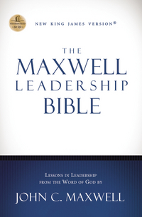 Book Cover for NKJV, The Maxwell Leadership Bible, Hardcover by Thomas Nelson