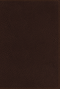 Book Cover for NKJV, End-of-Verse Reference Bible, Giant Print, Personal Size, Leathersoft, Brown, Indexed, Red Letter Edition by Thomas Nelson