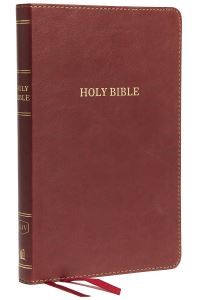 Book Cover for KJV Holy Bible: Thinline, Burgundy Leathersoft, Red Letter, Comfort Print: King James Version by Thomas Nelson