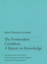 Book Cover for The Postmodern Condition by JeanFrançois Lyotard