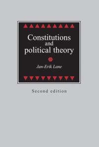 Book Cover for Constitutions and Political Theory by JanErik Lane